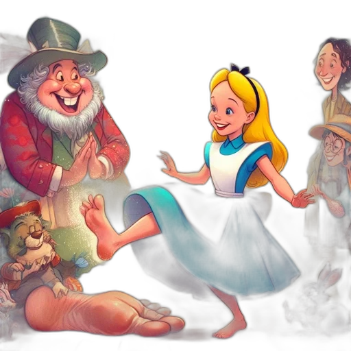 concept art, fantasy art, 3d render, comic book art, snow, underwater, animated, portrayal transparent PNG cut-out