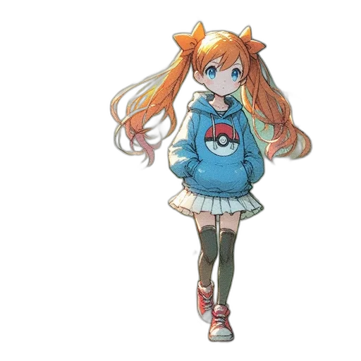 dress, jacket, creature, animal, pixel art, anime, concept art, cartoon transparent PNG cut-out