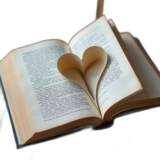 weapon, jewelry, furniture, staff, closed, book, heart-shaped, cutout transparent PNG cut-out