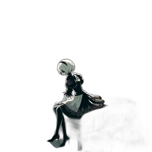 robot, dress, mask, crown, concept art, 3d render, comic book art, fantasy art transparent PNG cut-out