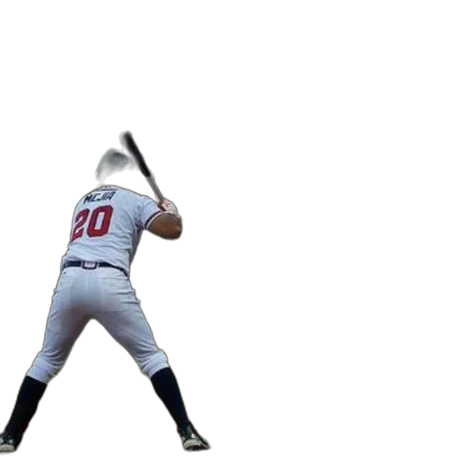 weapon, creature, staff, hair, baseball, player, white, uniform transparent PNG cut-out