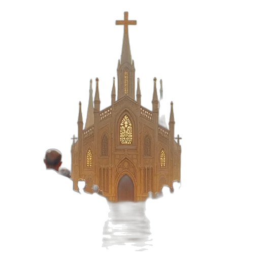 crown, building, hat, concept art transparent PNG cut-out