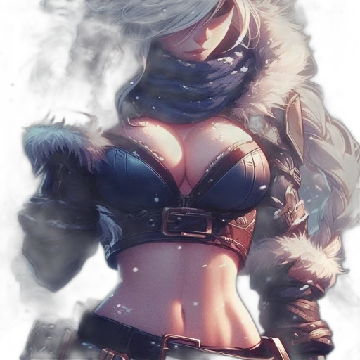 dress, mask, jacket, dragon, fantasy art, concept art, anime, comic book art transparent PNG cut-out