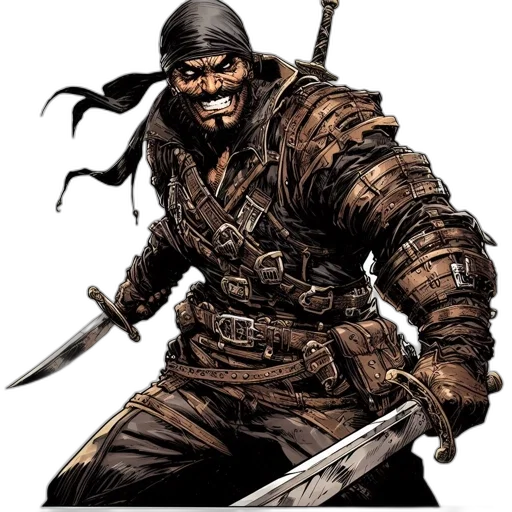 sword, weapon, face, mask, concept art, comic book art, fantasy art, photorealistic transparent PNG cut-out