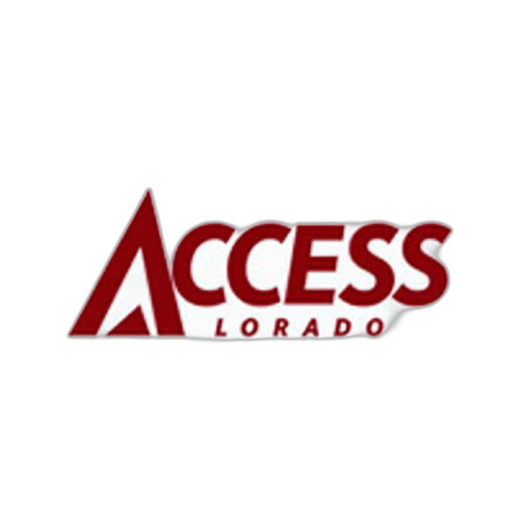 first, image, shows, stylized, logo, word, access, red transparent PNG cut-out