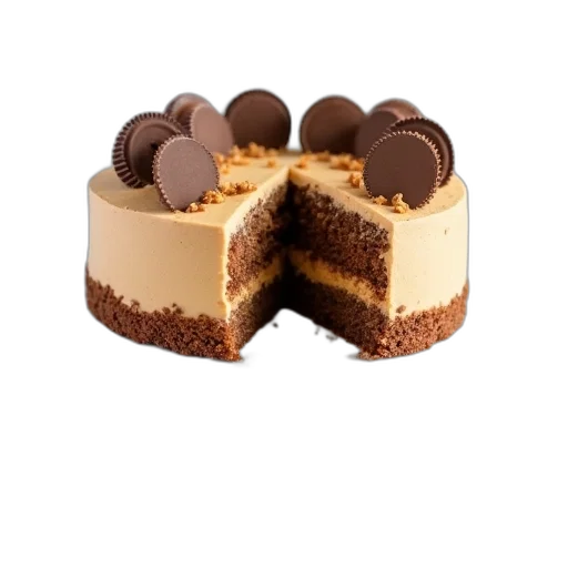 food, crown, 3d render, peanut transparent PNG cut-out