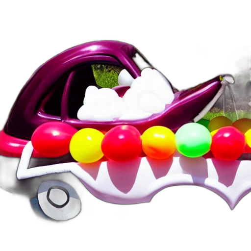 car, shoes, weapon, 3d render transparent PNG cut-out