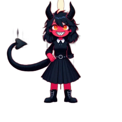 staff, creature, mask, dragon, concept art, pixel art, cartoon, anime transparent PNG cut-out