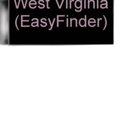 book, cover, title, west, virginia, easyfinder, rand, mcnally transparent PNG cut-out