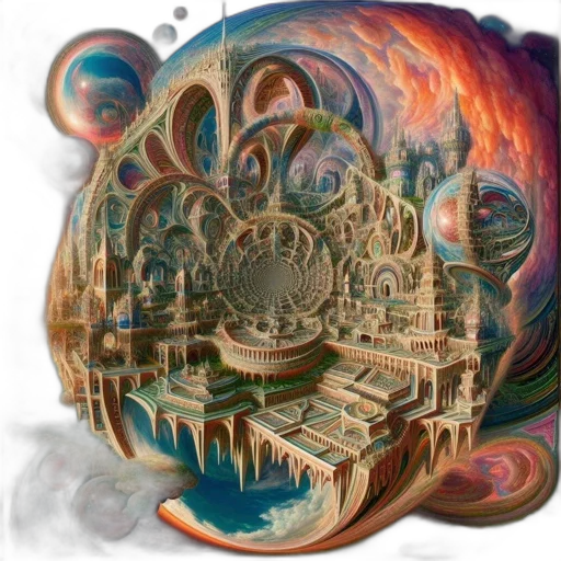 mask, crown, fantasy art, concept art, 3d render, pixel art, outer space, fire transparent PNG cut-out