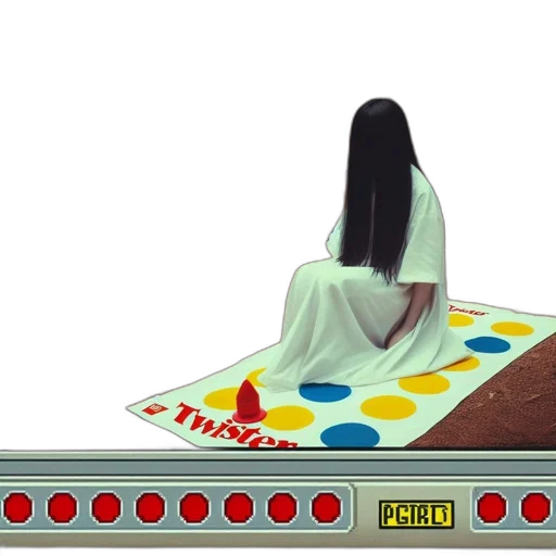 furniture, dress, fire, figure, white, robe, sits, twister transparent PNG cut-out