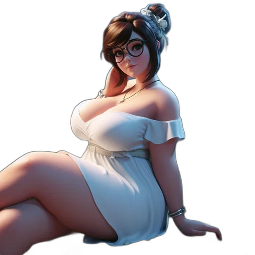 dress, staff, robot, concept art, fantasy art, photorealistic, pixel art, monochrome transparent PNG cut-out