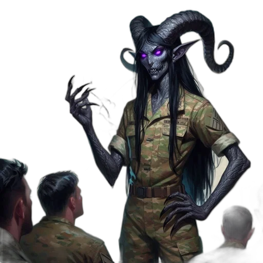 creature, staff, concept art, fantasy art, comic book art, pixel art, dark, dimly transparent PNG cut-out