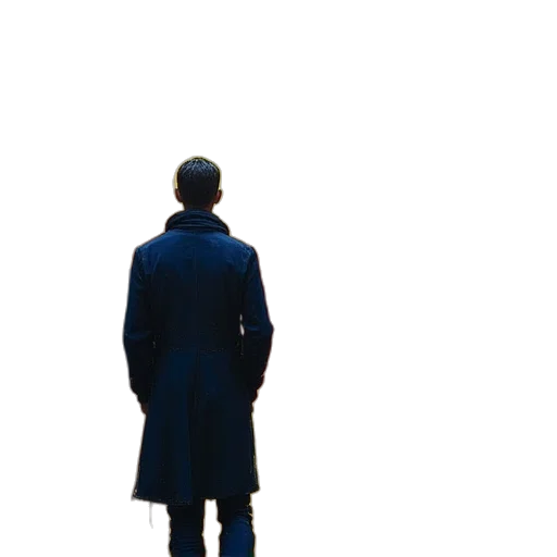 staff, jacket, robot, face transparent PNG cut-out