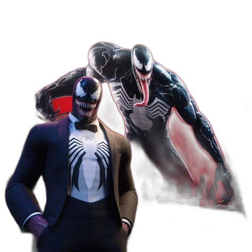 mask, robot, jacket, animal, concept art, 3d render, comic book art, cyberpunk transparent PNG cut-out
