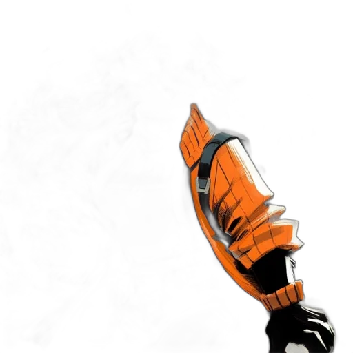 robot, weapon, shoes, staff, concept art, 3d render, comic book art, photorealistic transparent PNG cut-out