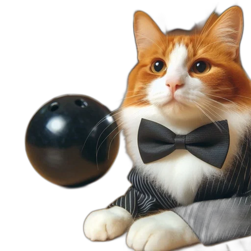 staff, animal, photorealistic, 3d render, oil painting, concept art, orange, white transparent PNG cut-out