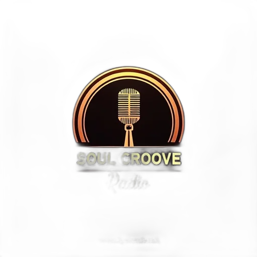 second, image, close-up, logo, soul, groove, radio, dark transparent PNG cut-out
