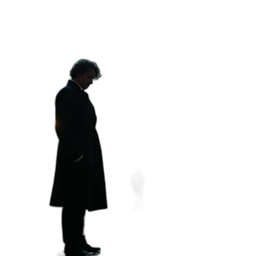 staff, jacket, dress, face transparent PNG cut-out