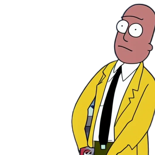 jacket, staff, cartoon, pulp transparent PNG cut-out