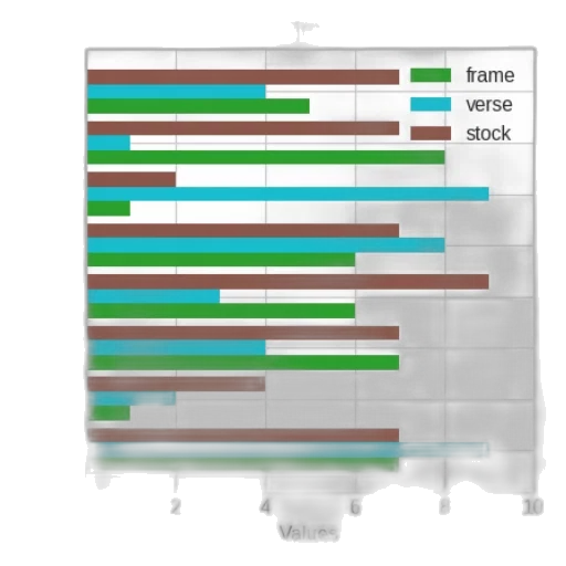 green, earth tones, monochrome, colorful, bar, chart, eight, bars transparent PNG cut-out