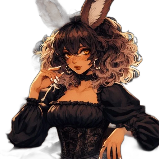 dress, mask, staff, hat, fantasy art, pixel art, concept art, watercolor transparent PNG cut-out