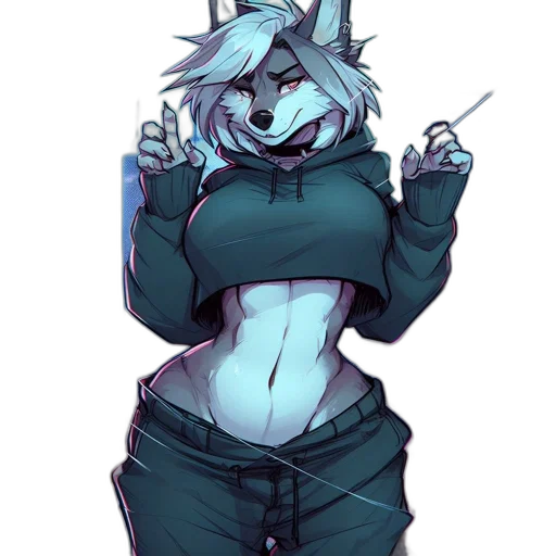 staff, jacket, creature, weapon, watercolor, concept art, pixel art, cyberpunk transparent PNG cut-out