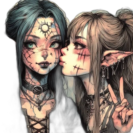mask, fantasy art, anime, concept art, watercolor, dark, pastel, blue transparent PNG cut-out