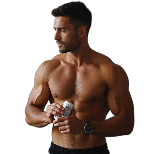 jacket, opt, men, 120, capsules transparent PNG cut-out