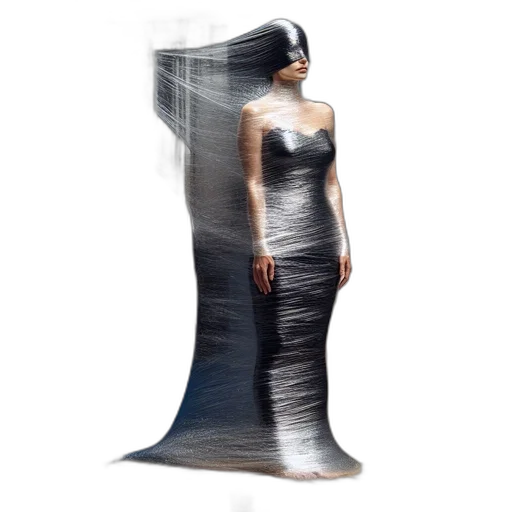 dress, hair, jewelry, concept art, 3d render, fantasy art, photorealistic, person transparent PNG cut-out