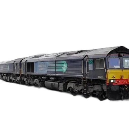 3d render, photorealistic, modern, electric, locomotive, logo, cargo, traveling transparent PNG cut-out