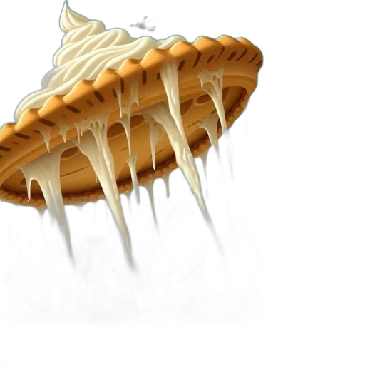food, umbrella, crown, hair, photorealistic, concept art, 3d render, pixel art transparent PNG cut-out