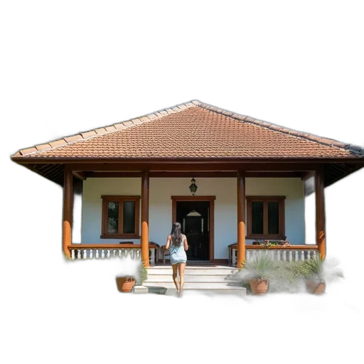 building, staff, furniture, umbrella, 3d render, photorealistic, concept art, pixel art transparent PNG cut-out