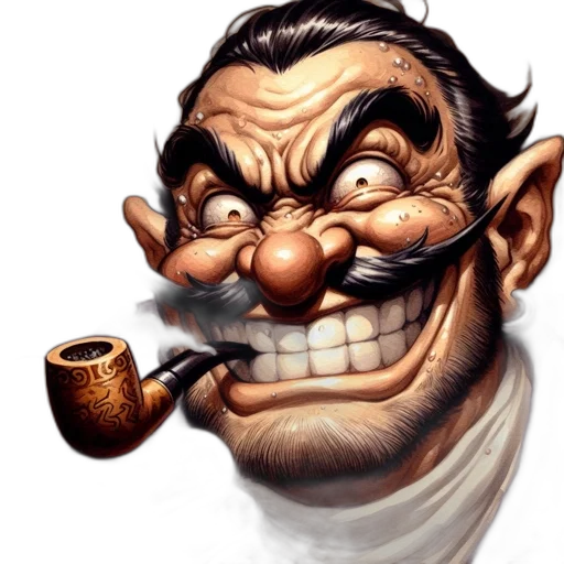 face, staff, mask, photorealistic, concept art, comic book art, fantasy art, man transparent PNG cut-out
