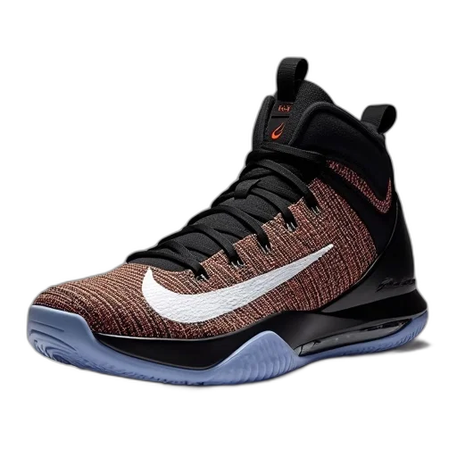 shoes, 3d render, nike, zoom, vapor, flyknit, men, basketball transparent PNG cut-out