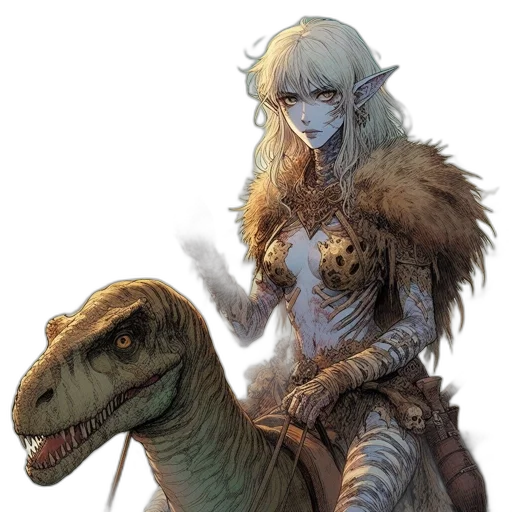 dragon, creature, animal, sword, fantasy art, concept art, comic book art, pixel art transparent PNG cut-out