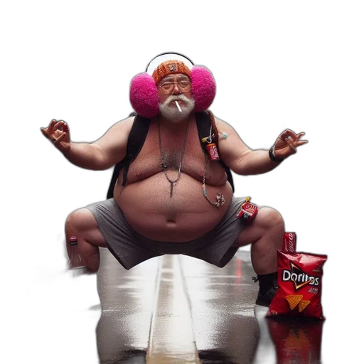 food, creature, hat, animal, concept art, photorealistic, 3d render, elderly transparent PNG cut-out