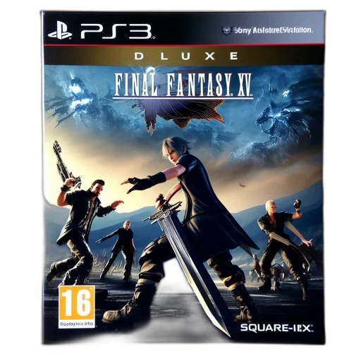 concept art, fantasy art, final, fantasy, ps3, dluxe, edition, cover transparent PNG cut-out
