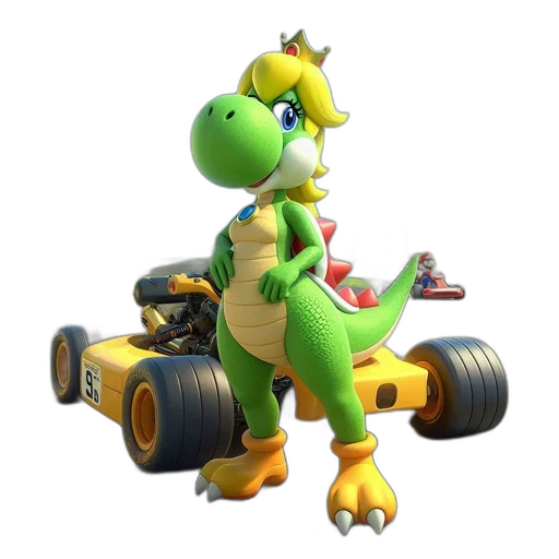 car, dragon, animal, weapon, 3d render, concept art, photorealistic, anthropomorphic transparent PNG cut-out