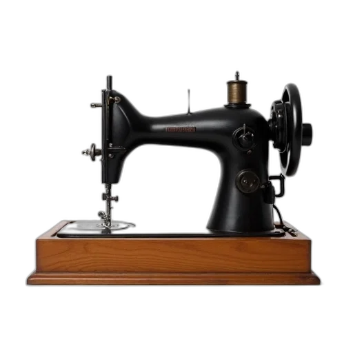 furniture, staff, weapon, robot, vintage, sewing, machine, wooden transparent PNG cut-out