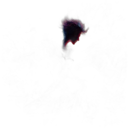 dragon, hair, creature, animal, photorealistic, concept art, 3d render, pixel art transparent PNG cut-out