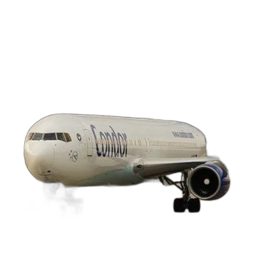 weapon, 3d render, condor, airlines, airplane, being, towed, tarmac transparent PNG cut-out