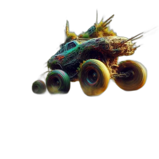 car, dragon, weapon, robot, 3d render, concept art, photorealistic, fantasy art transparent PNG cut-out