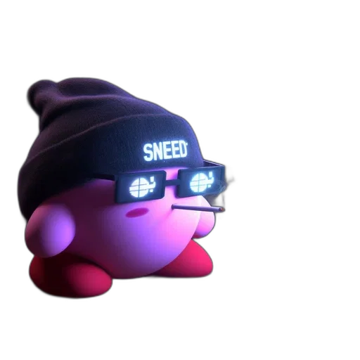 hat, weapon, staff, mask, 3d render, vaporwave, cyberpunk, concept art transparent PNG cut-out