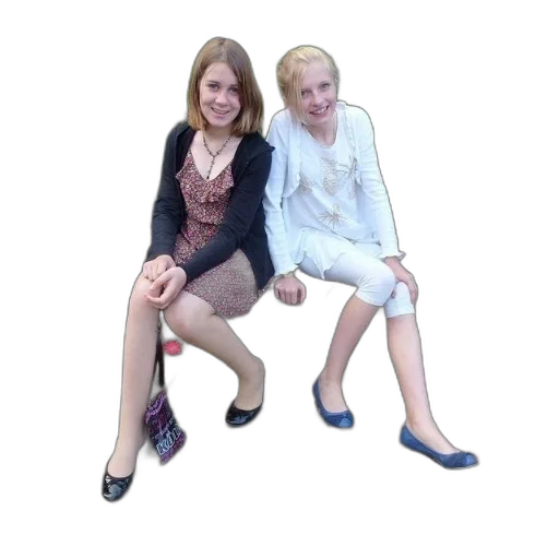 shoes, dress, furniture, staff, 3d render, photorealistic, two, young transparent PNG cut-out