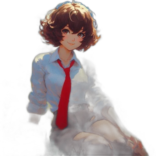 staff, dress, face, jacket, anime, pixel art, concept art, photorealistic transparent PNG cut-out