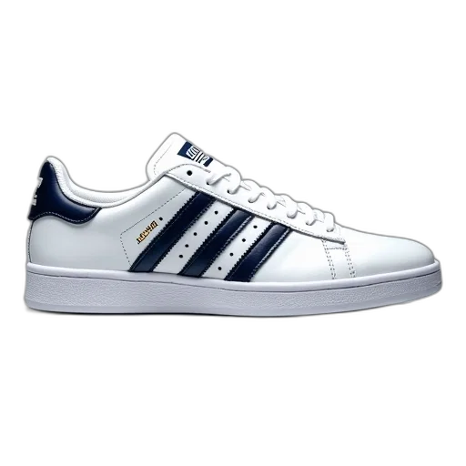 shoes, white, adidas, tennis, shoe, navy, details transparent PNG cut-out