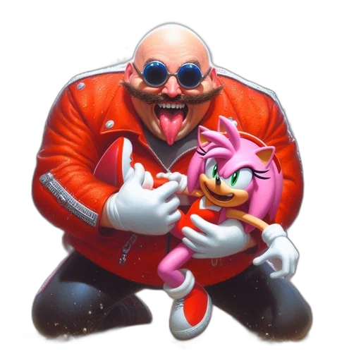 jacket, animal, creature, weapon, vaporwave, concept art, pixel art, cyberpunk transparent PNG cut-out