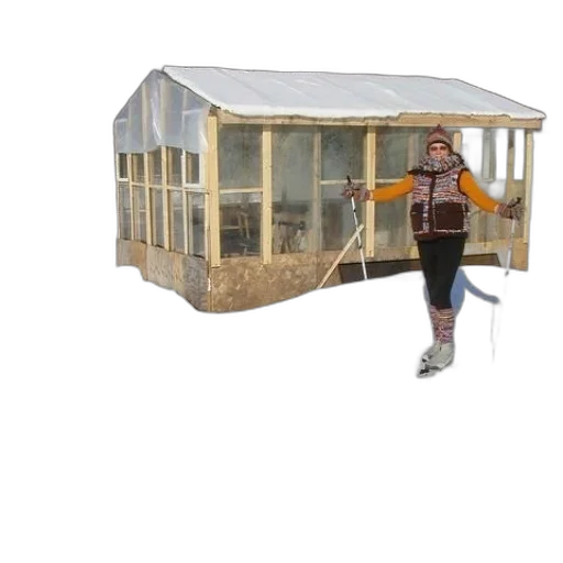 building, staff, furniture, 3d render, woman, colorful, vest, hat transparent PNG cut-out