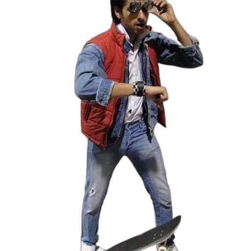 jacket, staff, 3d render, concept art, photorealistic, cartoon, person, dressed transparent PNG cut-out
